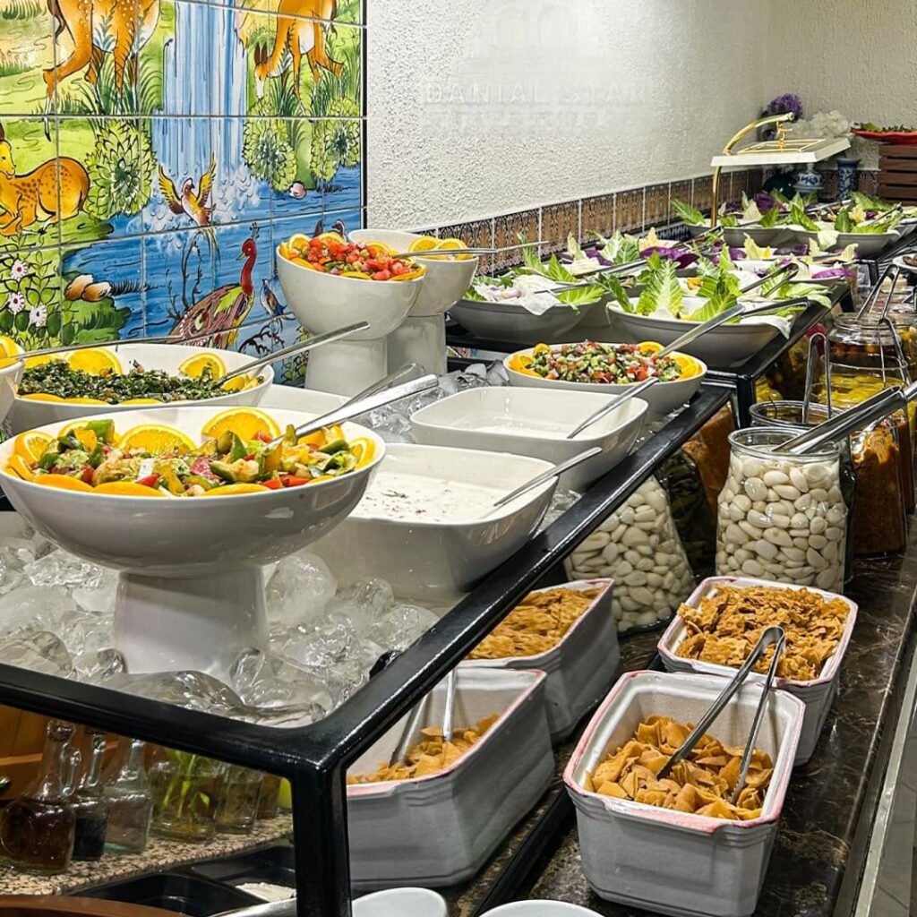 buffet dishes